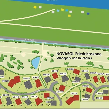 Prázdninový dům Friedrichskoog-strandpark 1